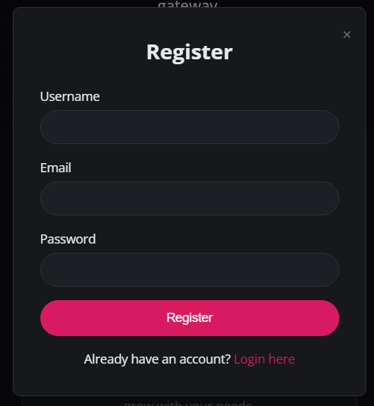 Форма входа Literouter